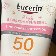 Baby, Sensitive Mineral Sunscreen Lotion, SPF 50, Fragrance Free