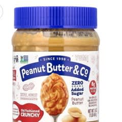 ピーナッツバター 昔馴染みのクランチーで100％天然クランチーピーナッツバター