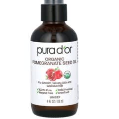 thumbnail image 2 of Bella Terra Oils Organic Cold-Pressed Pomegranate Seed Oil – 100% Pure, Unrefined, For Skin, Hair & Nails (2, 4, 8, 16 Oz) 2 of 5
