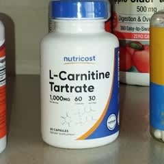 nutricost l carnitine tartrate review Nutricost Acetyl L-Carnitine (ALCAR) 250 Grams- 1G Per Serving