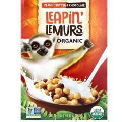 Envirokidz Organic, Leapin' Lemurs Cereal, Peanut Butter