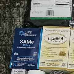 SAMe (S-Adénosyl L-Méthionine) 400 Mg Par Life Extension - 60 Comprimés, Complément Alimentaire