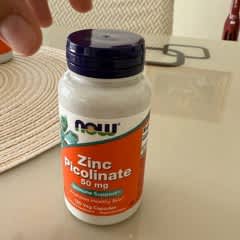 Now Foods Picolinate De Zinc 50 Mg - 60 Gélules - Complément Alimentaire