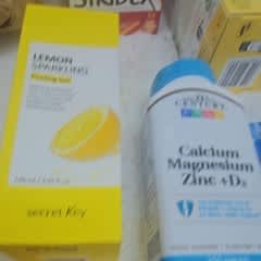 レモンスパークリングピーリングジェル、4.05液量オンス（120 ml）