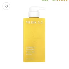 ボディクリーム、ビタミンC＋ターメリック、444ml（15液量オンス）