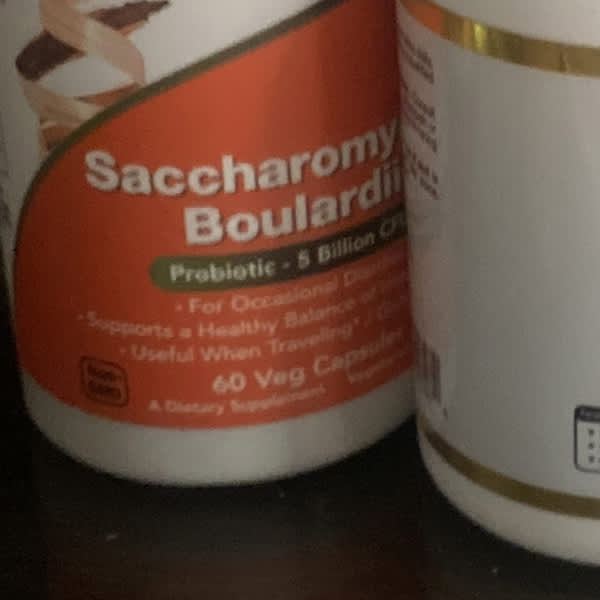Complément Alimentaire Now Foods Saccharomyces Boulardii - 60 Gélules Végétales - Fabriqué Aux USA