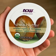 NOW Solutions Bio Sheabutter – Zertifizierte Bio-Pflege Für Trockene Haut, 85 Ml Reisegröße