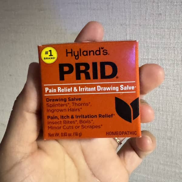 Unguento Naturals PRID 15g – Sollievo Per Irritazioni E Schegge (disegno Topico)
