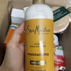 モイスチャライジング ボディローション、生シアバター、473ml（16液量