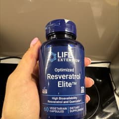 Complément Alimentaire Resveratrol Optimisé Life Extension - 60 Gélules