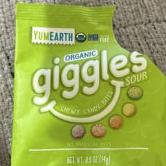 オーガニックGiggles（ギグルズ）、サワー、10袋、各14g（5オンス）