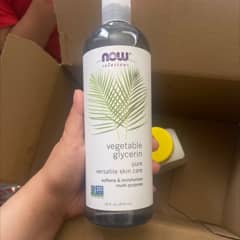 Now Foods Vegetable Glycerin – 100 % Reines Pflanzliches Glycerin, 473 Ml