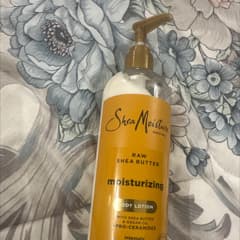 モイスチャライジング ボディローション、生シアバター、473ml（16液量