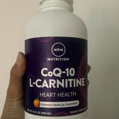 mrm coq10 with l carnitine and L-Carnitine Liquid Acetyl L-Carnitine, 60 Vegan Capsules