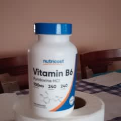 Vitamine B6 Lindens 100mg - Lot De 3 Paquets (300 Comprimés) - 1 Comprimé Par Jour - Neuf
