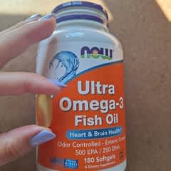 Now Foods Ultra Omega-3 500 EPA / 250 DHA - 90 & 180 Gélules à Enrobage - Foto 2