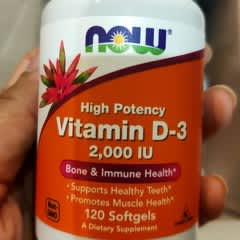 Vitamina D3 2000 IU - NOW Foods - Foto 4