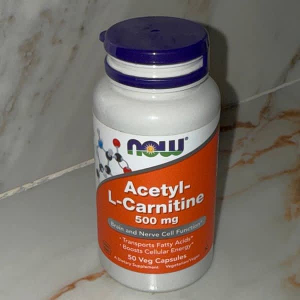 acetyl-l-carnitine foods Now Foods Acetyl-L-Carnitine 500 mg main image 0