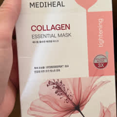 コラーゲン、エッセンシャルビューティーマスク、1枚、24ml（0.81液量