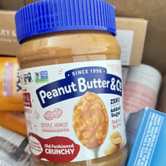 昔馴染みのクランチーで100％天然クランチーピーナッツバター、16 oz