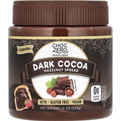 ★cocoa★ Dark Cocoa Hazelnut Spread, 12 oz (340 g)