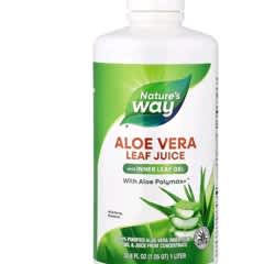 Aloe Vera Leaf Juice And Inner Leaf Gel, with Aloe Polymax+™, Wild