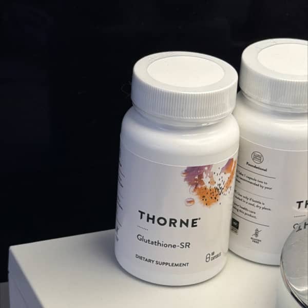 thorne glutathione sr reviews Amazon.com: THORNE - Glutathione-SR - Sustained-Release Supplement -  Provides Antioxidant Support for the Liver, Brain, Heart, Lung & Eyes* -  NSF Certified for Sport - Gluten, Dairy & Soy-Free main image 1