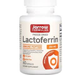 ラクトフェリン、フリーズドライ、250mg、60粒