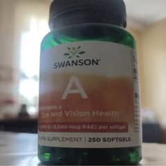 Swanson Vitamina A 10000 Ui 3000 Mcg 250 Capsulas Com O Melhor Preço é - Foto 2