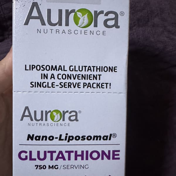 aurora l glutathione Liquid Liposomal Glutathione 750mg Packets – Odeza LifeScience main image 1