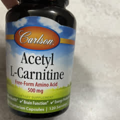 Page 1 - Reviews - Carlson, Acetyl L-Carnitine, 500 mg, 60 Vegetarian  Capsules - iHerb