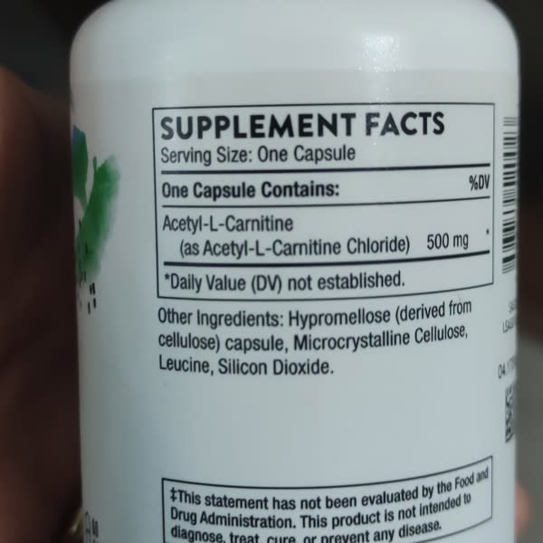 thorne acetyl-l-carnitine 60 capsules product info and reviews Acetyl L-Carnitine 500mg