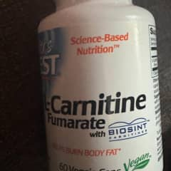 Page 1 - Reviews - Doctor's Best, L-Carnitine Fumarate, 180 Veggie Caps  (500 mg per Veggie Cap) - iHerb