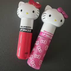 Hello Kitty（ハローキティ）、リップクリーム＆グロス、2個