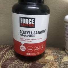Pgina 1 - Reseas - Force Factor, Acetil-L-carnitina, 500 mg, 100 cpsulas  vegetales - iHerb