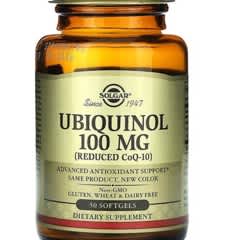 Solgar Ubiquinol 100 Mg - Boîte De 50 Capsules - Coenzyme Q10 Active - Neuf Sous Blister