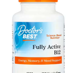 フリーアクティブ12、1,500 mcg、植物性カプセル180粒