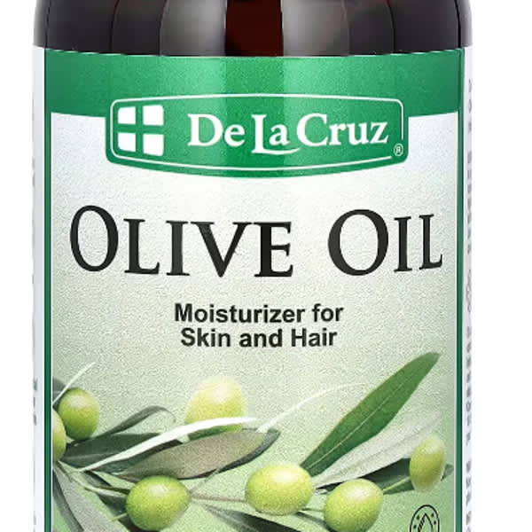 thumbnail image 2 of De La Cruz 100% Pure Olive Oil - 2 FL OZ (2 Bottles) Non-GMO, USA Made 2 of 5
