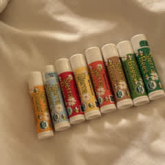 オーガニックリップバームコンボパック、8個パック、各4.25g（.15oz）