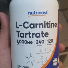 l carnitine l tartrate reviews Page 1 - Reviews - Nutricost, L-Carnitine Tartrate, 60 Capsules (500 mg per  Capsule)