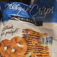 Pretzel Crisps（プレッツェルクリスプ）、オリジナル、デリスタイル