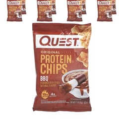 オリジナルスタイルプロテインチップス、BBQ、8袋、各32g（1.1オンス）