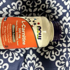 now l carnitine reviews L-Carnitine Vitamin Supplement for Energy and Metabolism Boost main image 1
