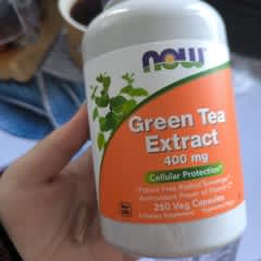 Now Foods Extrait De Thé Vert 400 Mg - 100 Gélules - Neuf