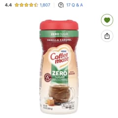 ページ 1 - レビュー - Coffee Mate, Powder Coffee Creamer, Zero