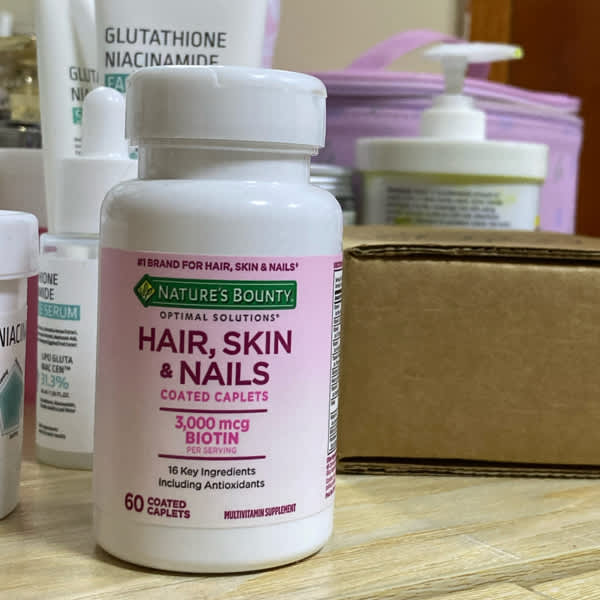 nature's bounty glutathione Nature's Bounty Optimal Solutions Hair Skin Nails with Collagen, 80 ct