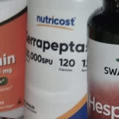 120,000 Units Nutricost Serrapeptase 120,000 SPU, 120 Capsules - Gluten Free, Non-GMO, And Vegetarian Friendly Magnesio E Potassio Forte - Foto 2