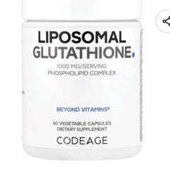 liposomal glutathione отзывы Стр. 1– Отзывы - Codeage, Liposomal Glutathione, 60 Vegetable Capsules (500  mg per Capsule)