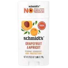 Deodorant、グレープフルーツ＆アプリコット、75g（2.65オンス）
