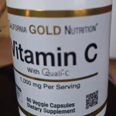 ビタミンC、Quali®-C（クオリC）、1,000mg、ベジカプセル365粒